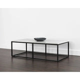 Ellery Marble Top Rectangular Coffee Table