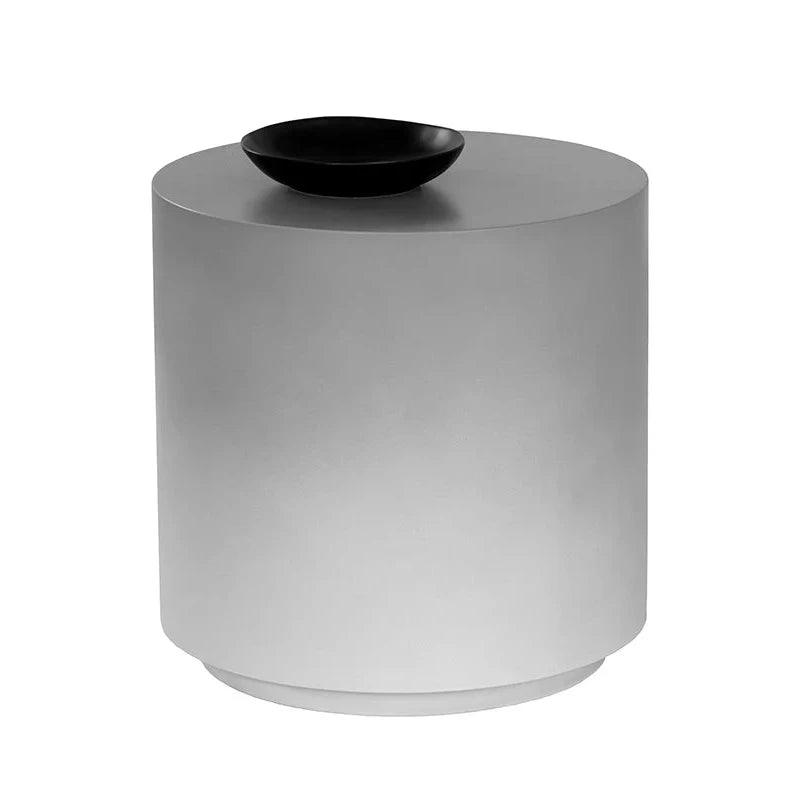 Perfetti End Table Contemporary Concrete With Ombré Finish