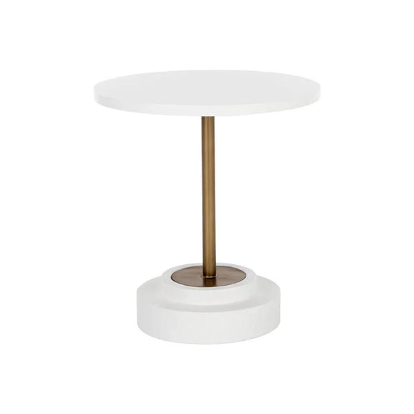 Marlowe Concrete Outdoor Round Bistro Table