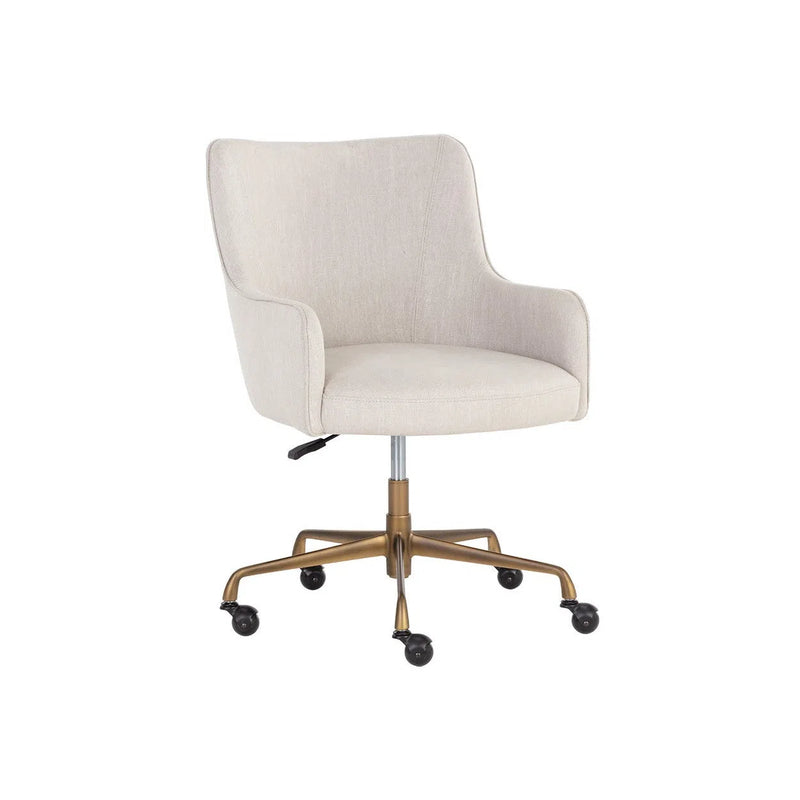 Franklin Leather Upholstered Modern Office Chair