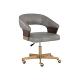 Leonce Office Chair Bravo Metal With Matte Gold Base