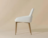 Carlo Leather Upholstered Dining Armchair