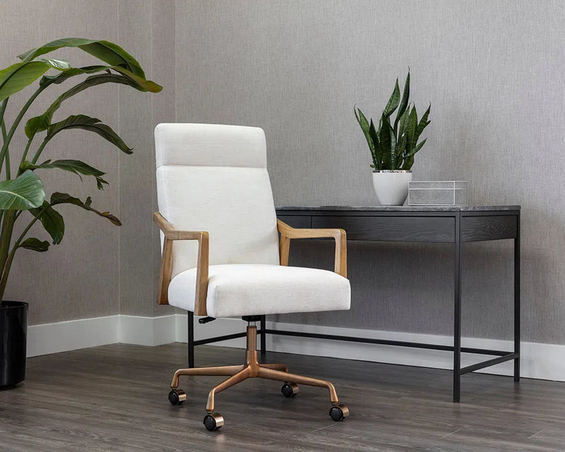 Collin Upholstered Modern Office Armchair