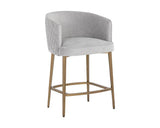 Cornella Fabric Upholstered Counter Stool