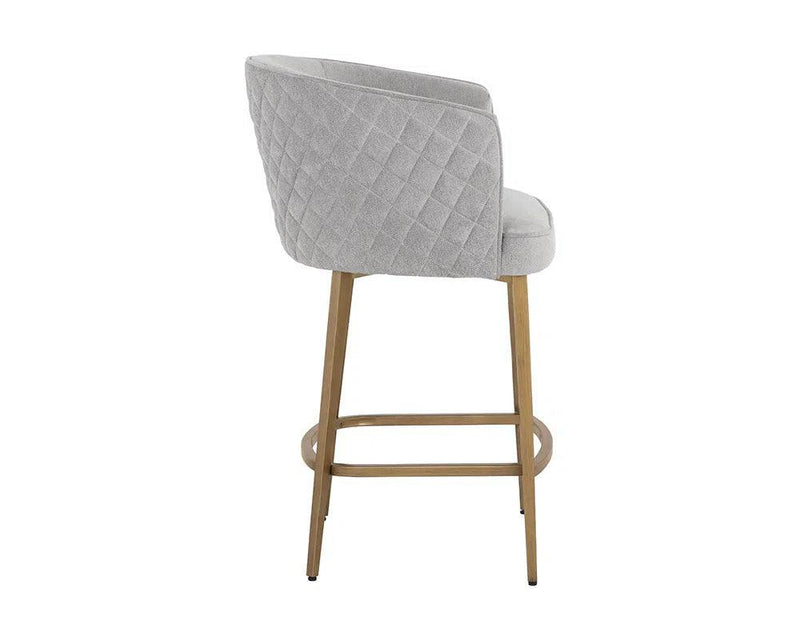 Cornella Fabric Upholstered Counter Stool