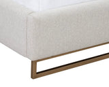 Nevin Fabric Upholstered Modern Platform Bed