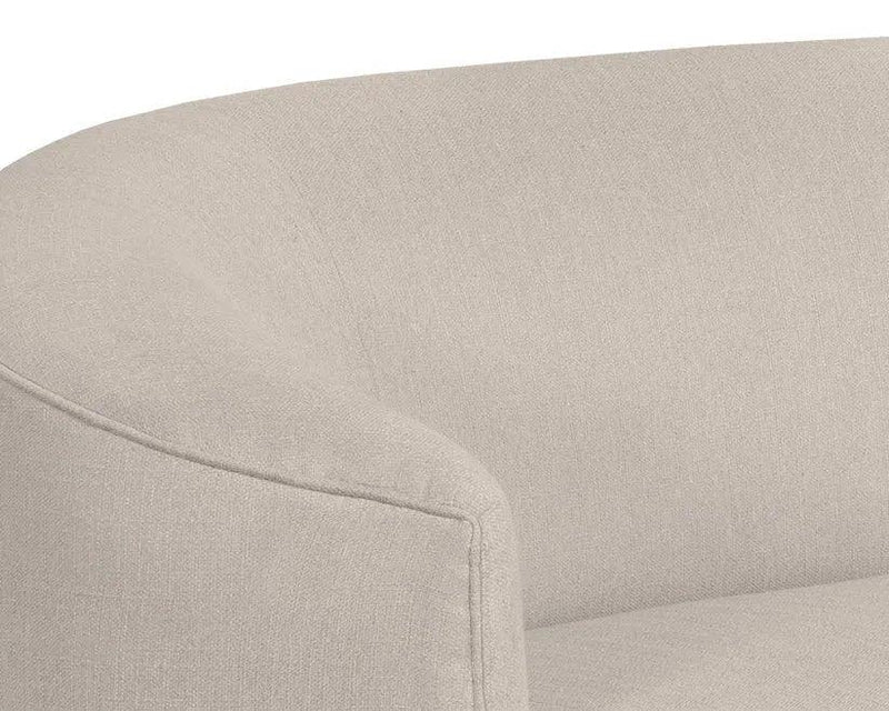 Grimaldi Fabric Upholstered Contemporary Sofa