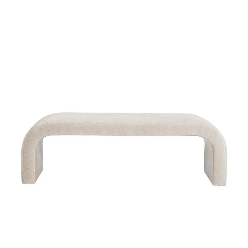 Nahara Fabric Upholstered Backless Bench