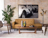 Palmyra Sofa Nono Tapenade Gold Mid-Century Comfort