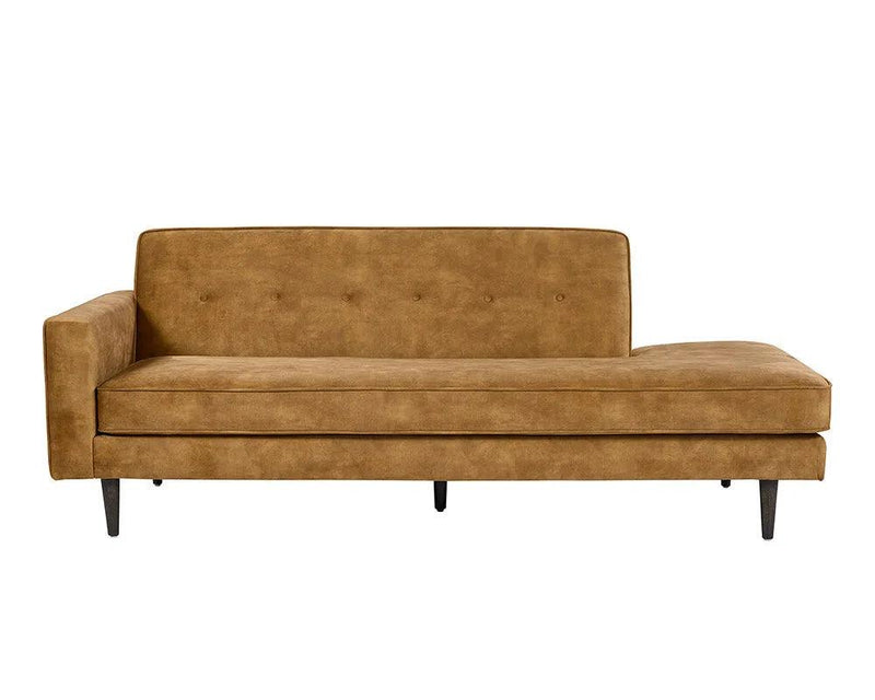 Palmyra Sofa Nono Tapenade Gold Mid-Century Comfort