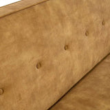 Palmyra Sofa Nono Tapenade Gold Mid-Century Comfort