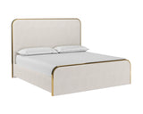 Tometi Fabric Upholstered Modern Bed