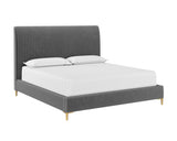 Harris Fabric Upholstered Modern Bed