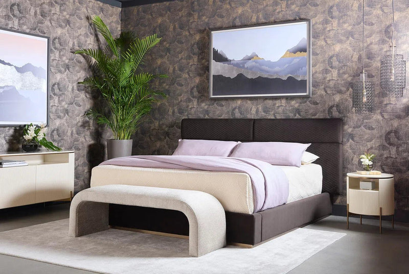 Beckham Fabric Upholstered Queen Bed