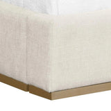 Beckham Polyester Upholstered King Bed