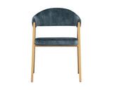 Burgos Fabric Upholstered Dining Armchair