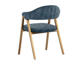 Burgos Fabric Upholstered Dining Armchair