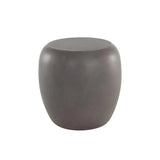 Iolite Concrete Outdoor Round End Table