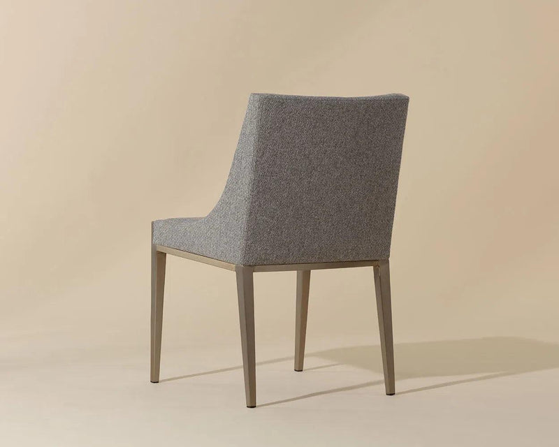 Dionne Fabric Upholstered Armless Dining Chair