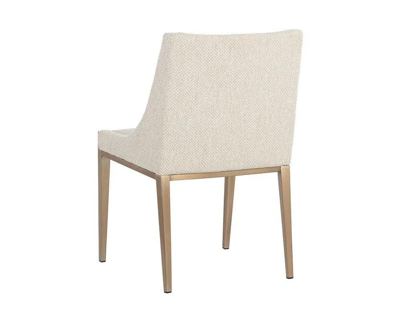 Dionne Fabric Upholstered Armless Dining Chair