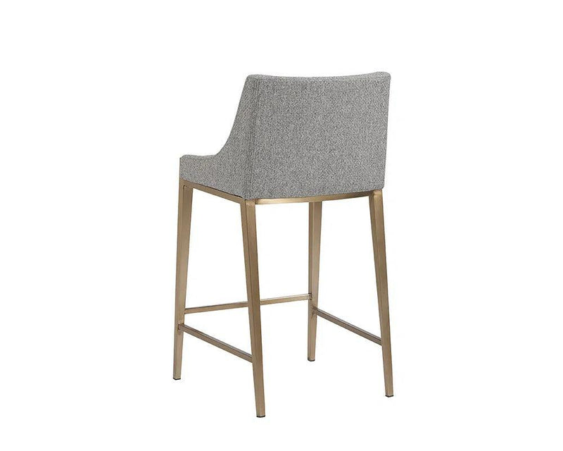 Dionne Fabric Upholstered Counter Stool