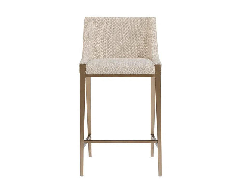 Dionne Fabric Upholstered Counter Stool