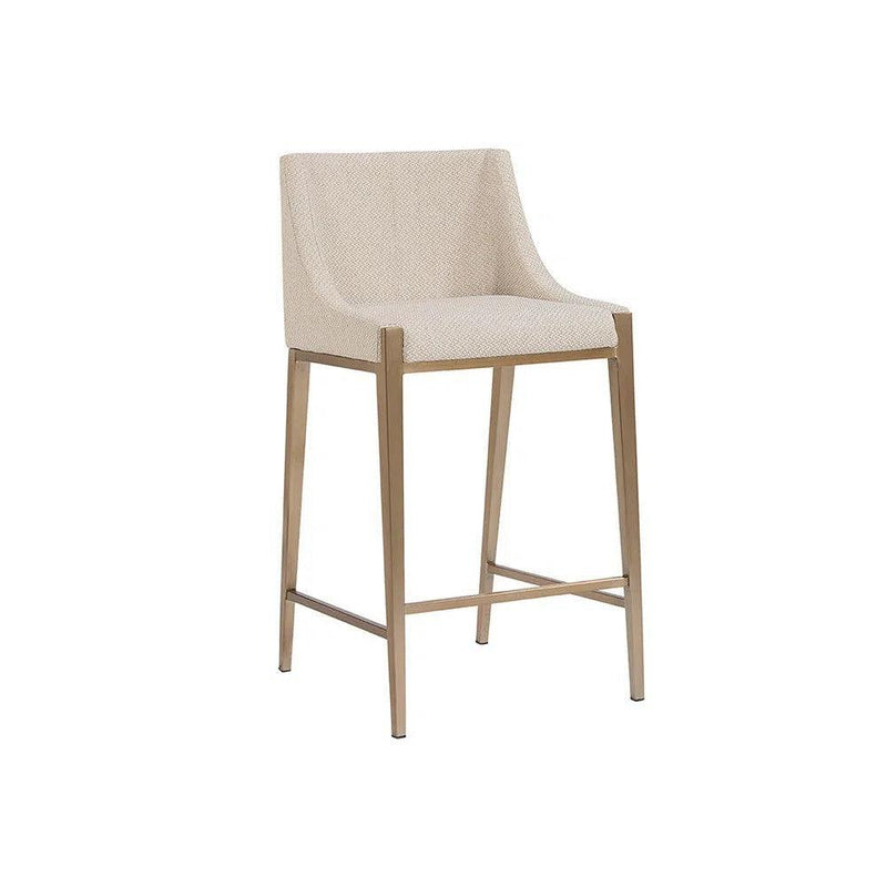 Dionne Fabric Upholstered Counter Stool