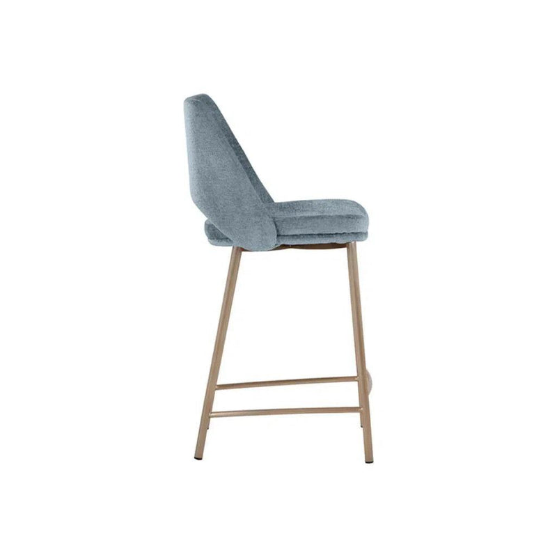 Radella Fabric Upholstered Counter Stool