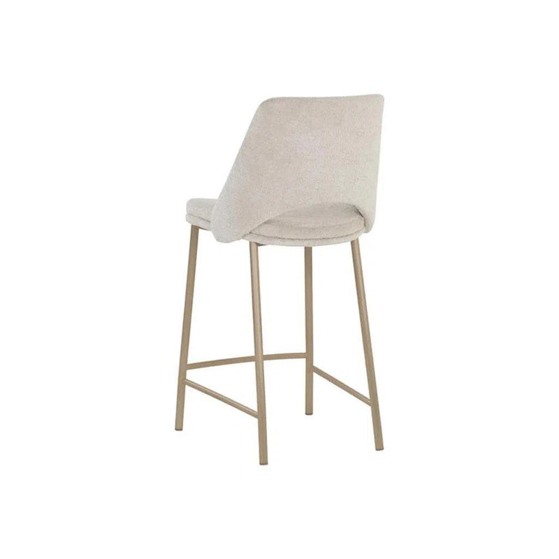 Radella Fabric Upholstered Counter Stool