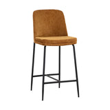 Zeke Fabric Upholstered Counter Stool