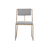 Makena Fabric Upholstered Armless Dining Chair