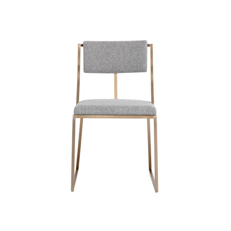 Makena Fabric Upholstered Armless Dining Chair