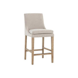 Rosine Counter Stool Effie Flax With Solid Birch Wood