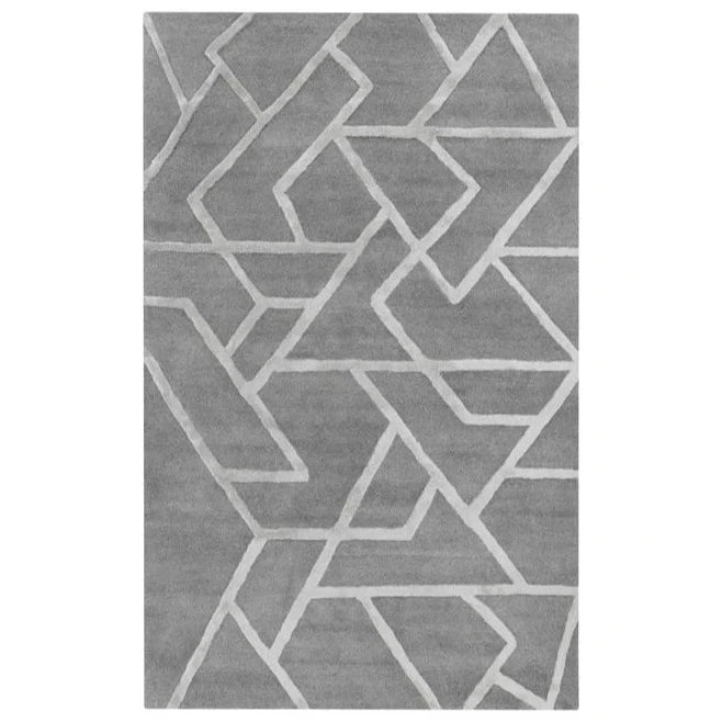 Zizi Hand-Tufted Grey Rug