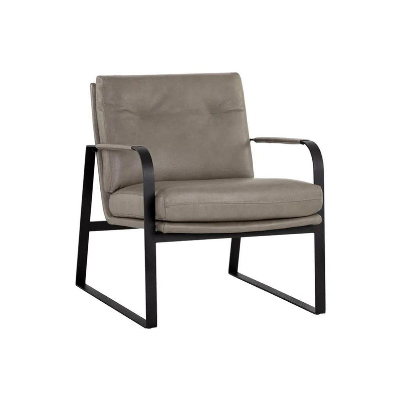 Sterling Leather Upholstered Lounge Chair