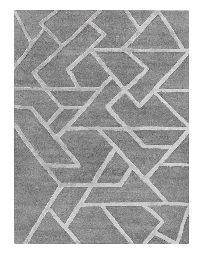 Zizi Hand-Tufted Grey Rug