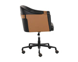 Carter Leather Upholstered Office Armchair