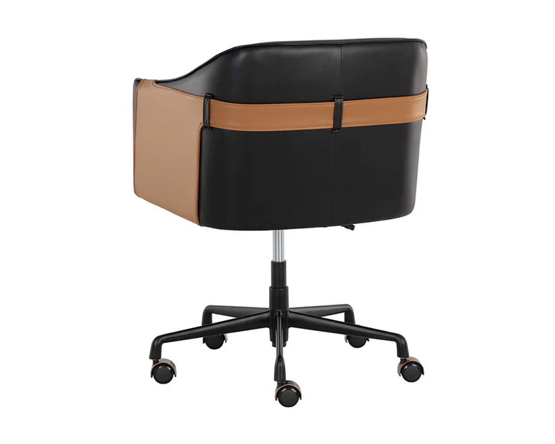 Carter Leather Upholstered Office Armchair