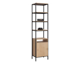 Ambrose Wooden Iron Modular Bookcase