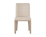 Elisa Fabric Upholstered Armless Dining Chair