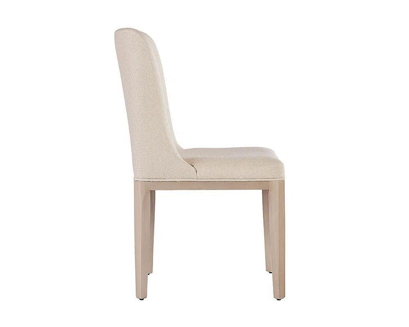 Elisa Fabric Upholstered Armless Dining Chair