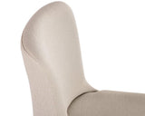 Elisa Fabric Upholstered Armless Dining Chair