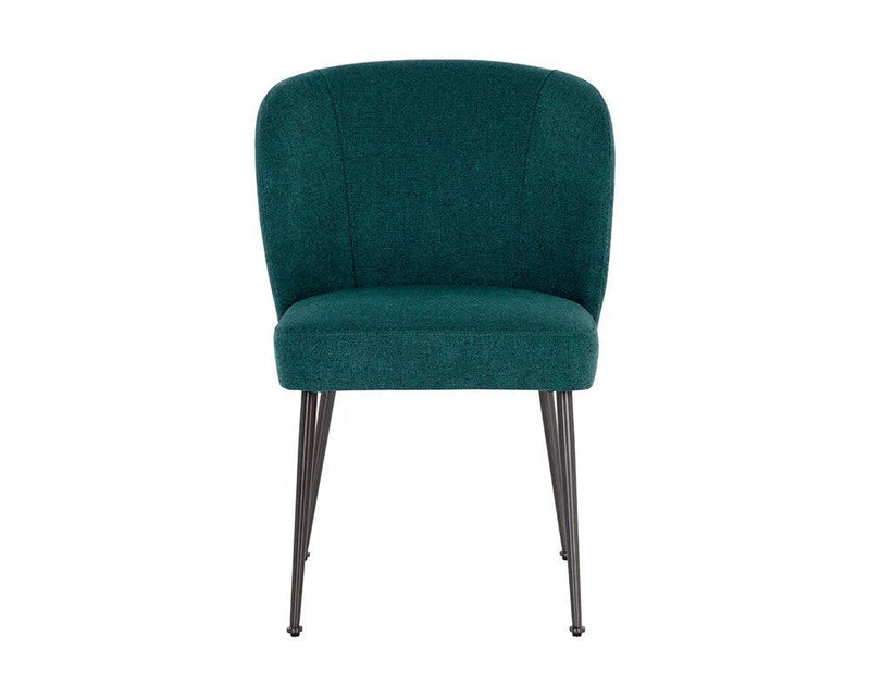 Ivana Fabric Upholstered Armless Dining Chair