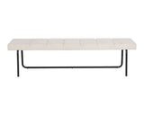 Casimir Upholstered Modern Backless Bench