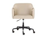 Carter Leather Upholstered Office Armchair