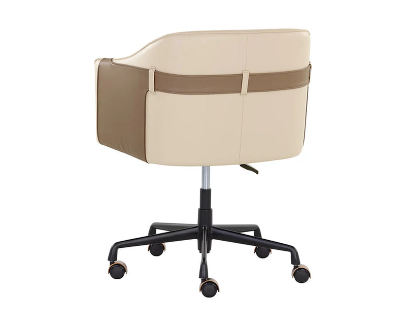 Carter Leather Upholstered Office Armchair