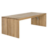 Viga Wooden Outdoor Rectangular Dining Table