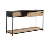 Rosso Console Table Modern Design With Soft Closing Drawers