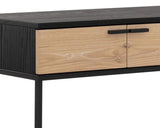 Rosso Console Table Modern Design With Soft Closing Drawers