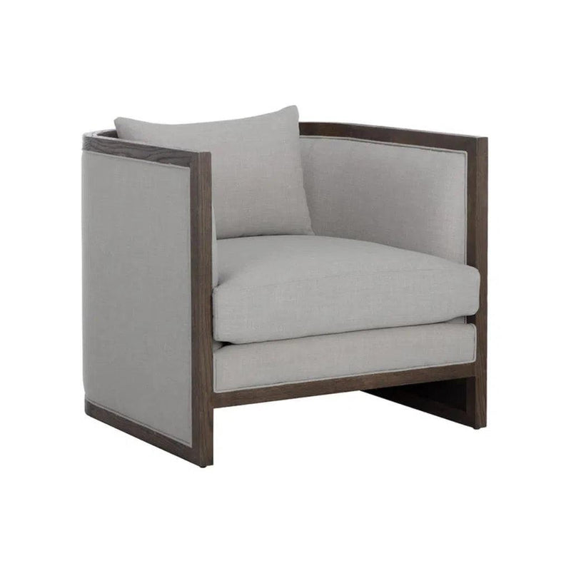 Chloe Fabric Upholstered Lounge Chair